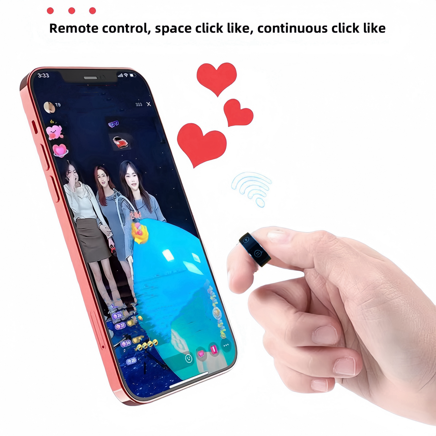 Bluetooth phone remote controller