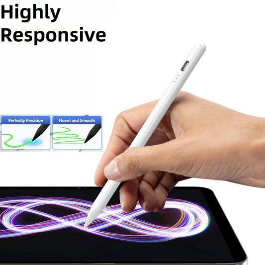 Universal Stylus pen, Magnetic Adsorption with Replaceable Nibs, Compatible with iPhone, Huawei, Samsung, Vivo and Xiaomi etc