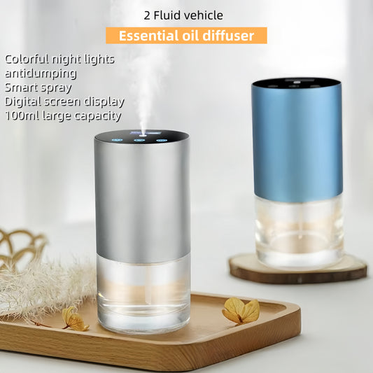 Two fluid intelligent aromatherapy machine