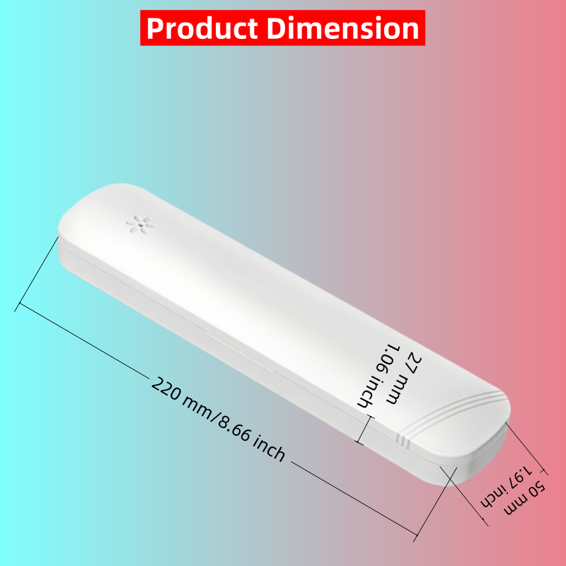 ZL-34 UV Toothbrush Sterilizer Travel toothbrush case