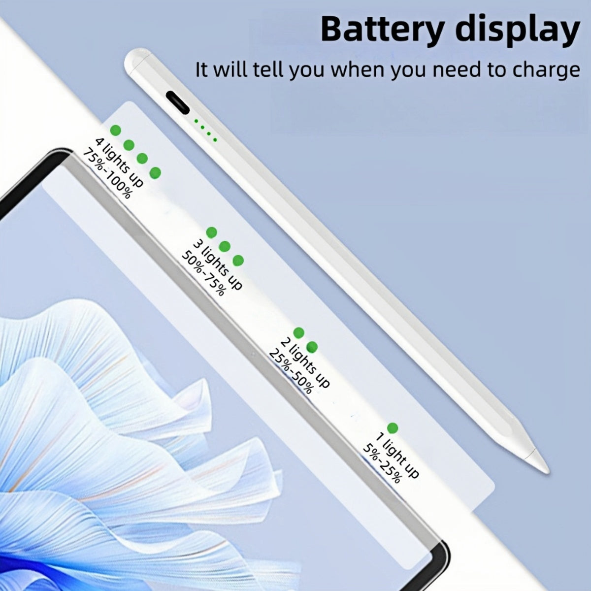 Smart capacity pen for iPad